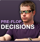 Pre-flop Decisions In Early Stages of Tournaments